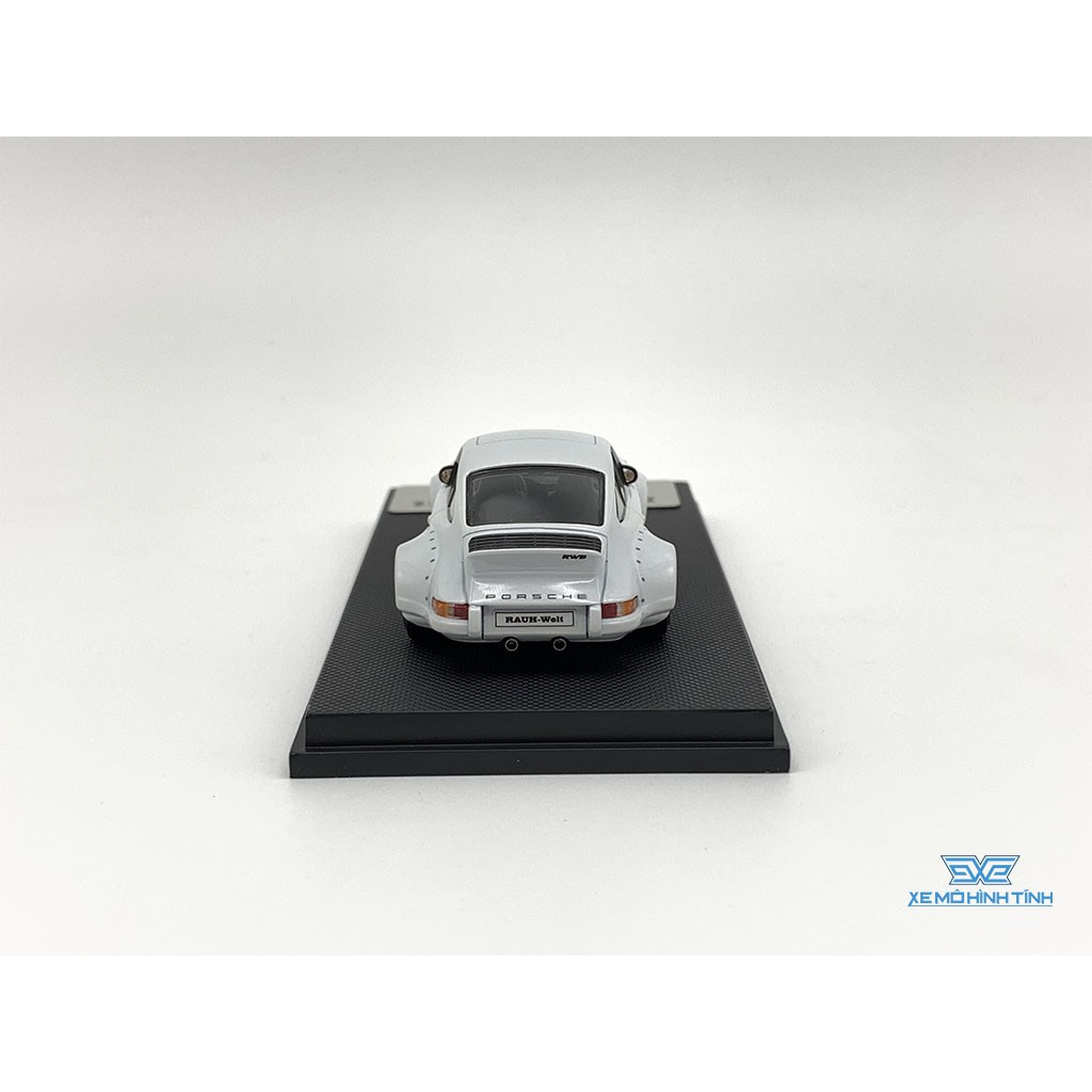 Xe Mô Hình Porsche RWB 930 Ducktail Wing Pearl 1:64 ModelCollect ( Trắng )