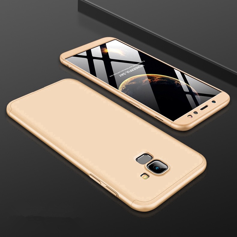Ốp điện thoại bảo vệ 360 độ 2 mặt cho Samsung A6 Plus 2018 A30 A10 A50 A60 A70