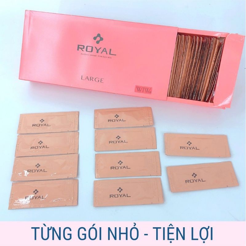 Hộp 90 gói Tinh chất serum nhau thai cuống rốn cừu Royal Large Placenta Nhật Bản