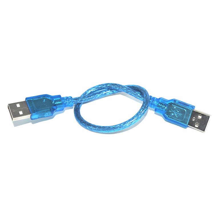Cable USB 2 đầu màu xanh chống nhiễu loại tốt - 1.5m