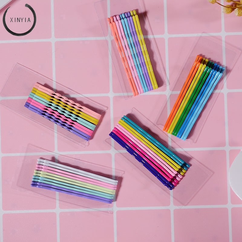 Kẹp tóc màu sắc kẹo ngọt thời trang dành cho nữ