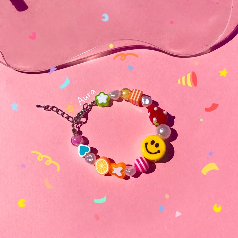 Vòng tay Mix color Handmade bởi Aura