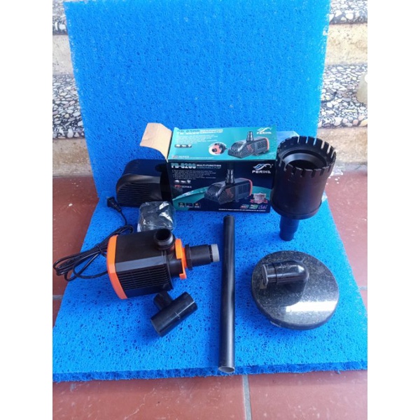 Combo hút mặt hút đáy + bơm cho bể cá, hồ cá cảnh.bom atman 305_306_105_106_107 ferha pd 5200_6200_7200_8200