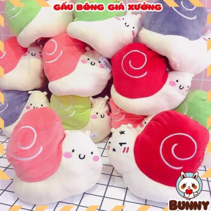 Gấu Bông Ốc Sên Cảm Xúc 2 Mặt Cực Đáng Yêu Chất Miniso cao cấp Chất Bông Mềm, Mịn Size 35Cm - 𝐁𝐔𝐍𝐍𝐘