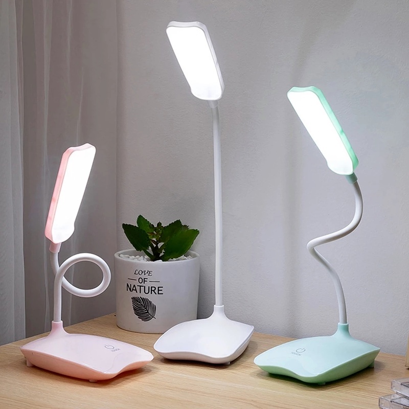 Đèn LED Để Bàn Có Thể Xoay 360 Độ Sạc USB Tiện Dụng
