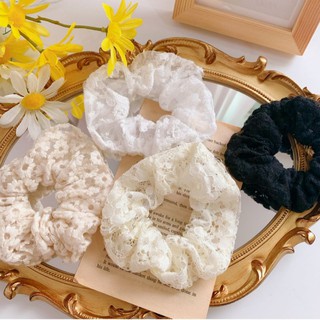 CỘT TÓC SCRUNCHIES REN HOA
