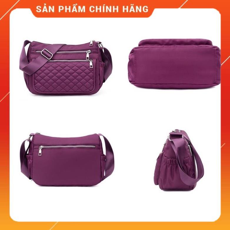 Túi Xách Đeo Chéo Nữ Vải Dù Nhiều Ngăn Chống Thấm Cao Cấp Sz 27 - A&ESHOP 19785