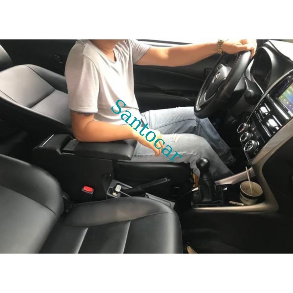 Hộp tỳ tay Vios, bệ tỳ tay Vios Kibbet chuẩn theo xe Vios 2019, Vios 2020, 2021, 2022