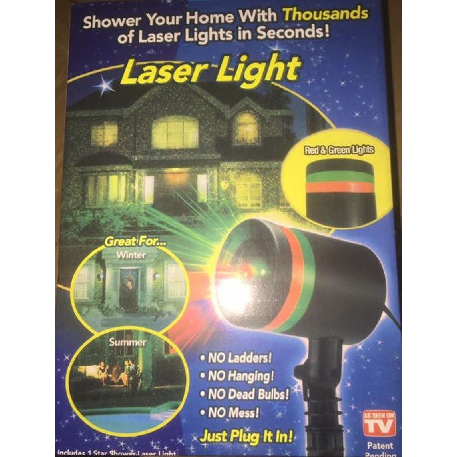 Đèn chiếu sao ngoài trời Laser Light - Đèn trang trí - denchieusaolaser