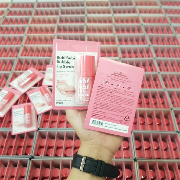 [320081] Tẩy da chết môi dạng sủi bọt Bubi Bubi Lip - 12ML