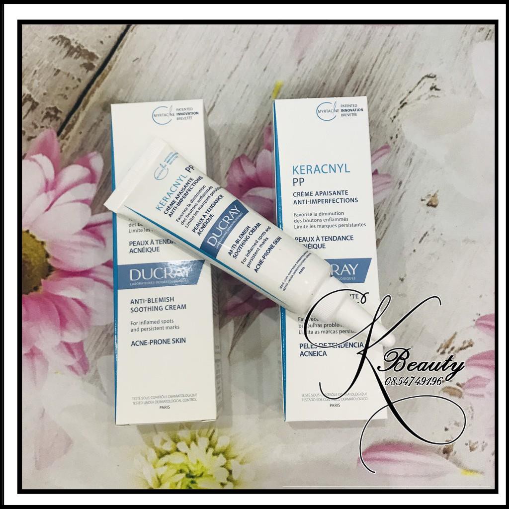 Kem Dưỡng Cân Bằng Dầu Và Giảm Viêm Mụn Ducray Keracnyl PP 30ml Hàng pháp | BigBuy360 - bigbuy360.vn