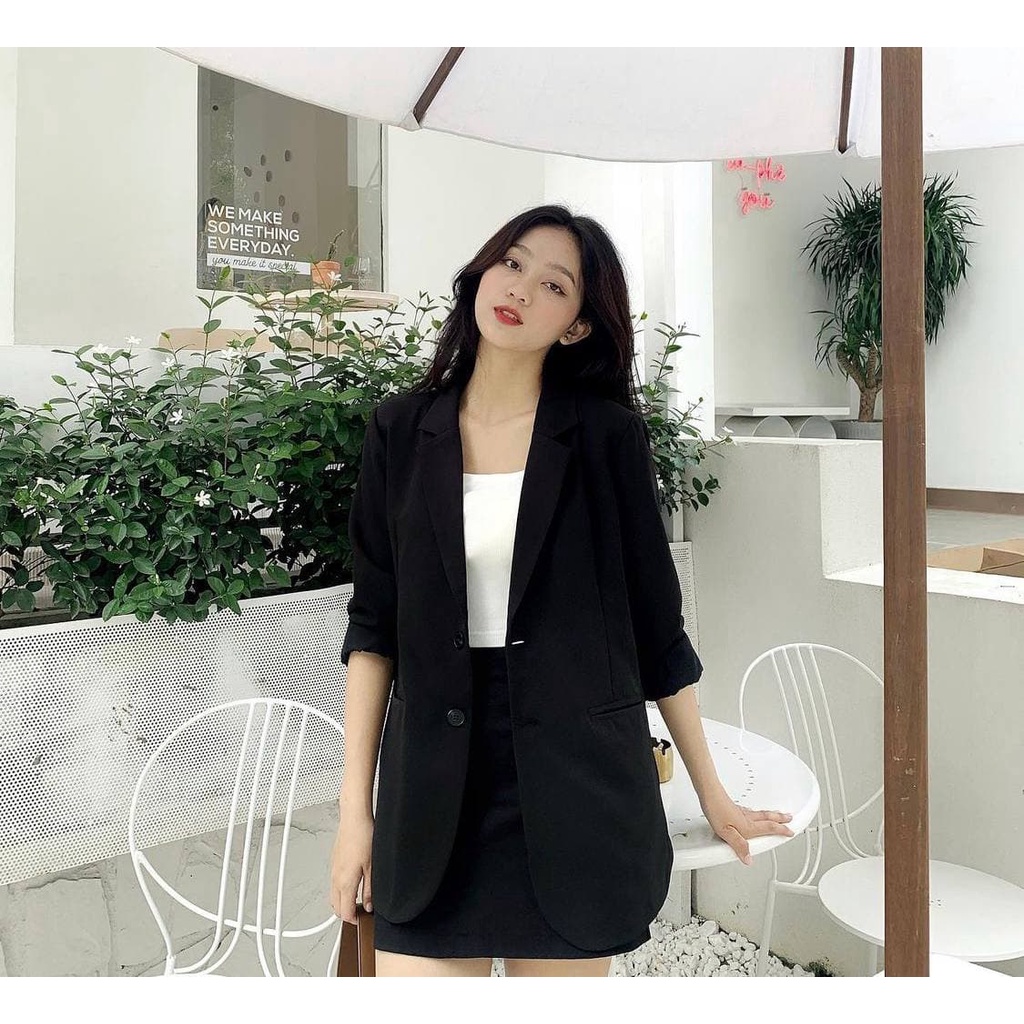 Áo Vest Oversize (ĐEN)