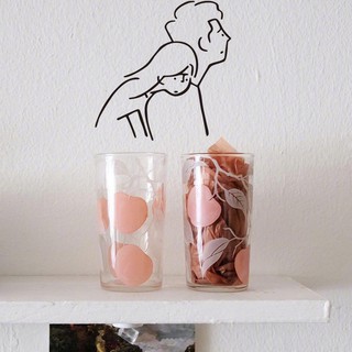 Sticker dán tường hình cặp đôi