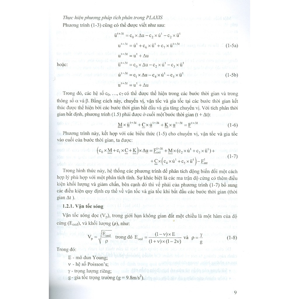 Sách - Phần Mềm Plaxis 2D Phân Tích Động Trong Tính Toán Thiết Kế Các Công Trình Xây Dựng
