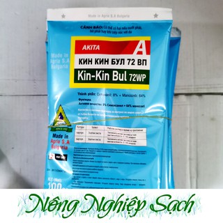 Gói 100g KIN KIN BUL 72WP – Thuốc trừ bệnh cao cấp Bulgaria
