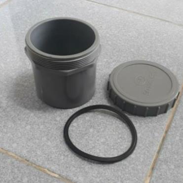 Bít xả ren ngoài  phi 60,90, 114,140 Bình Minh- Hàng chính hãng