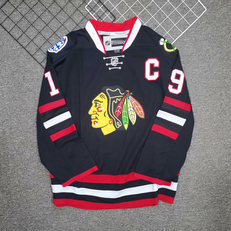 Nhl Khúc Côn Cầu Jersey Khúc Côn Cầu Hip Hop Khúc Côn Cầu Áo Dài Tay Dạo Phố Khiêu Vũ Giữa Chiều Dài Áo Bóng Chày Thêu Bông Tai Kẹp Kích Thước Lớn hiphop