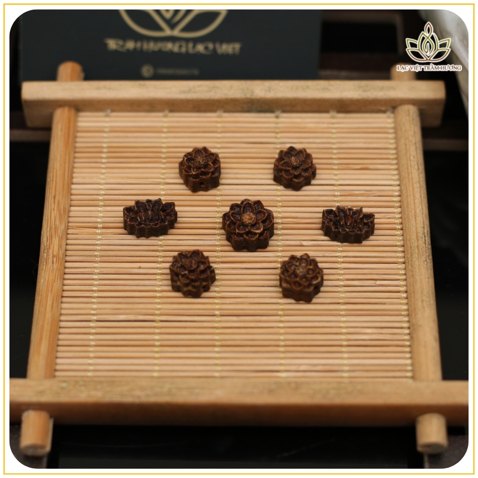Hoa Sen Trầm Sánh Chìm - Charm Hoa Sen / Thánh Giá / Hoa Hồng / Hồ Ly / Tỳ Hưu / Mặt Phật / Đức Mẹ / Đài Sen Trầm Hương
