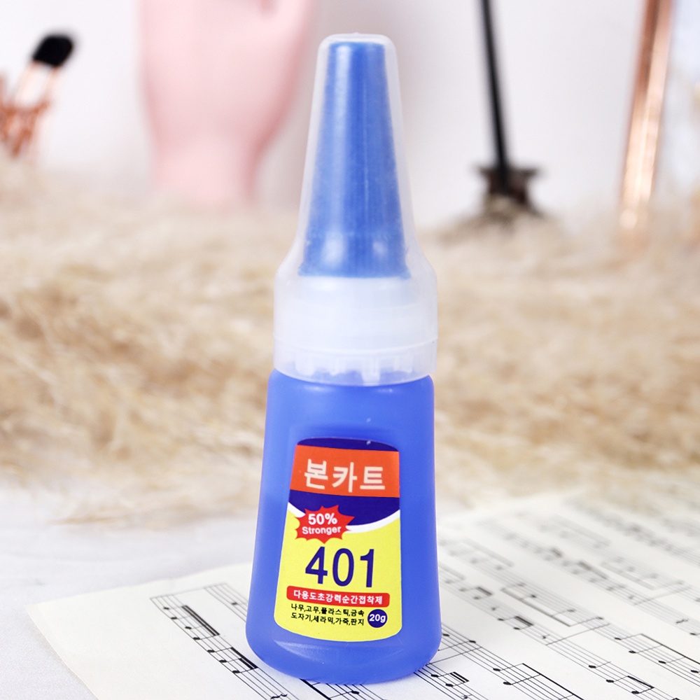 Keo 401 chính hãng , keo gắn móng giả siêu chắc 20g