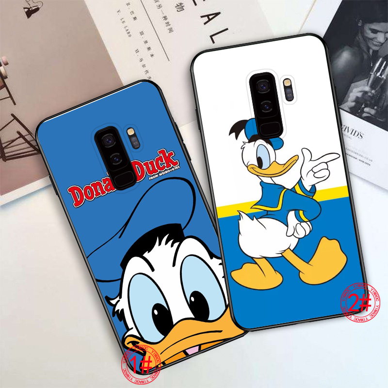 Ốp điện thoại mềm hình 45U Disney Vịt Donald cho Samsung S7 Edge S8 S9 S10 Plus Plus S10E