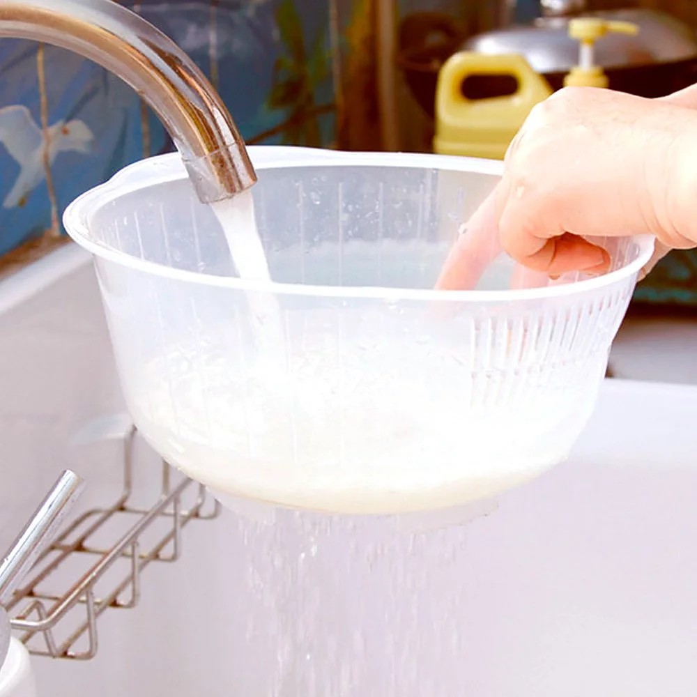 Giá vo gạo Inomata - Hàng nội địa Nhật Bản