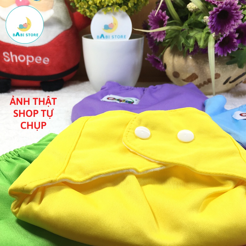 Quần bỉm cotton PP có thể tái sử dụng cho bé 0-3 tuổi - Babi Store