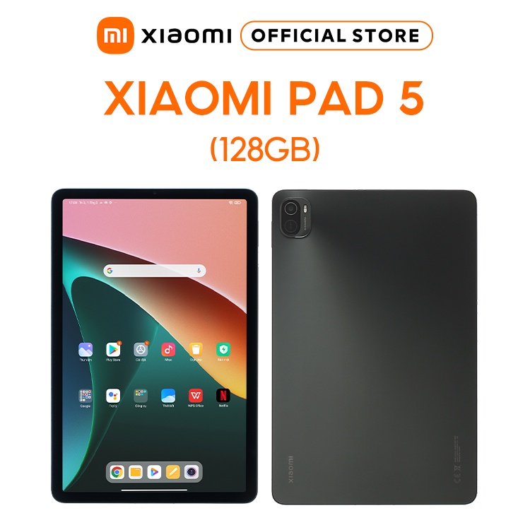 [MÃ ELXIAOMI GIẢM 5%] Máy Tính Bảng Xiaomi Pad 5 - MH WQHD+ 120Hz - Bốn loa stereo - Snapdragon™ 860 - Pin 8720mAh