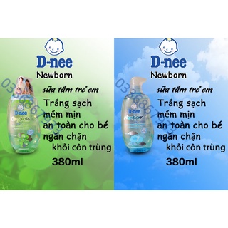 Sữa tắm gội toàn thân Dnee cho bé chai 380ml
