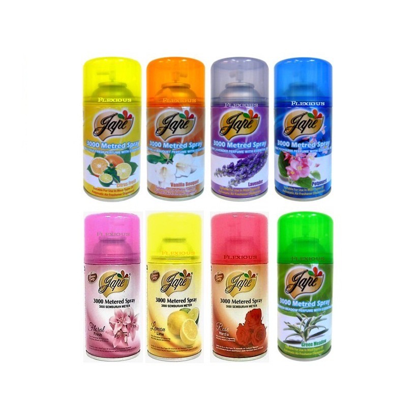 Nước hoa xịt phòng Jape 300ml (Bình xịt, Ruột máy thay thế cho máy xịt phòng tự động, DÙNG CHO NHIỀU LOẠI MÁY)