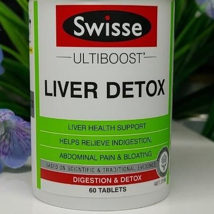 Thải độc gan Swisse Ultiboost Liver Detox 60/125/200 viên