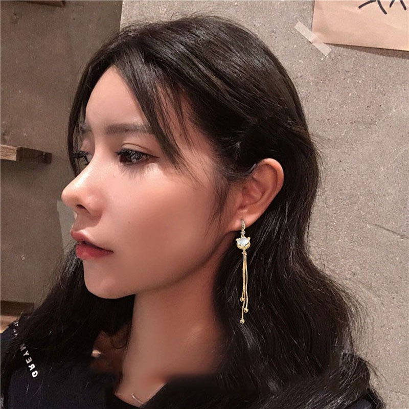 Khuyên Tai Dáng Dài Thời Trang Thanh Lịch