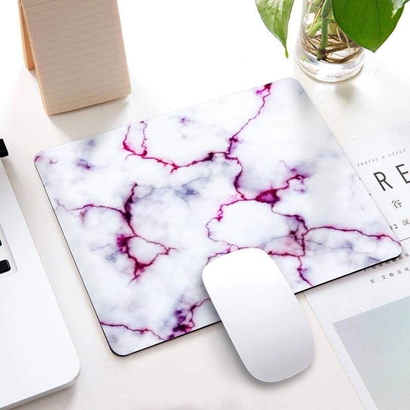 Miếng lót chuột máy tính chống trượt họa tiết đá cẩm thạch