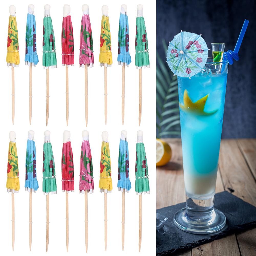 Set 20 Dù Gỗ Mini Nhiều Màu Sắc Dùng Để Trang Trí