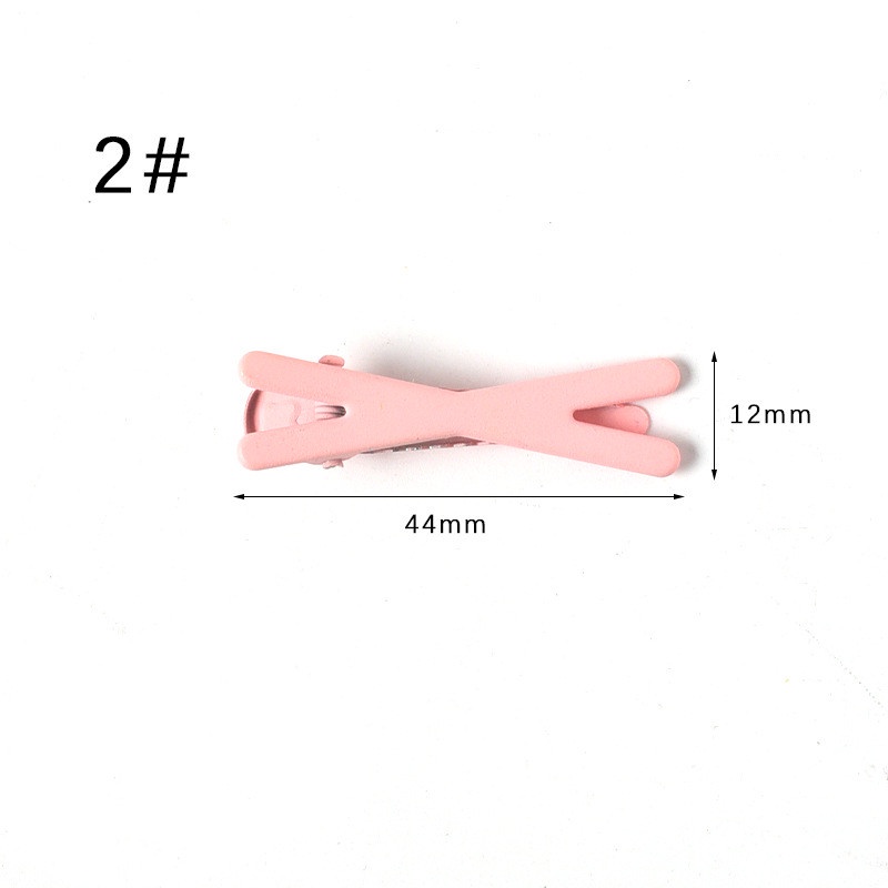 Kẹp Tóc Kim Loại Cao Su Phong Cách Hàn Quốc 4.5cm