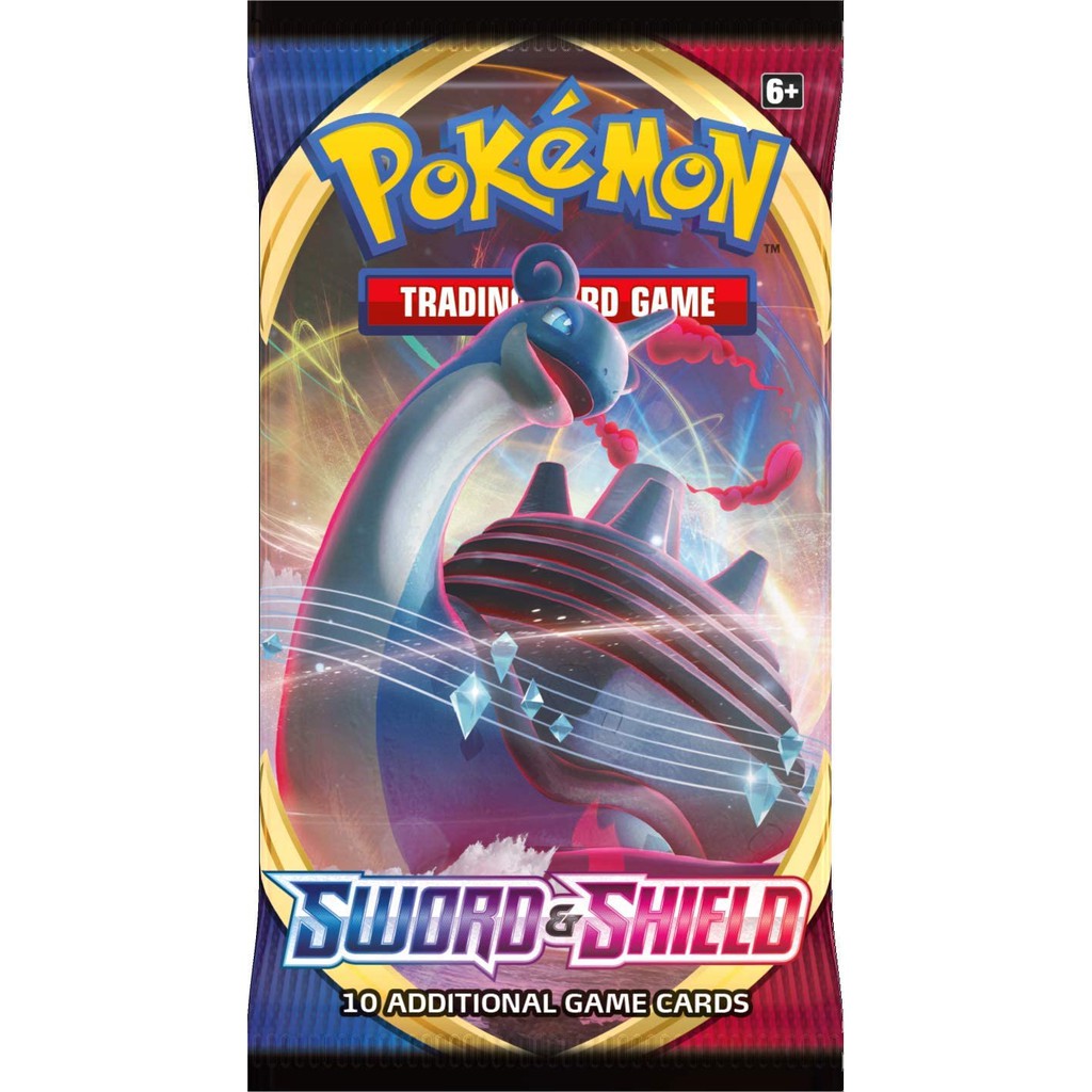 Thẻ bài Pokemon TCG: Sword & Shield Booster Pack (Hàng chính hãng)