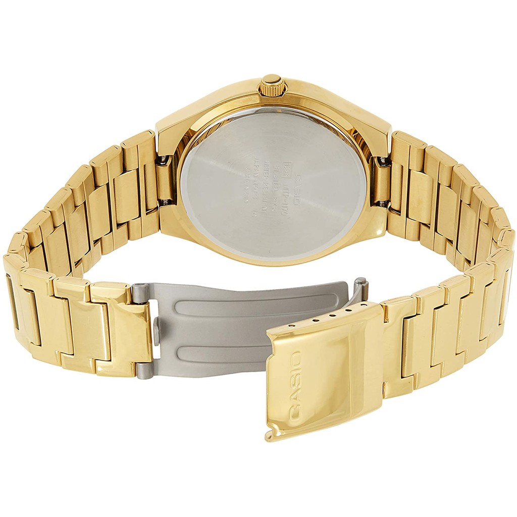 ĐỒNG HỒ NAM CASIO MTP-1170N-7ARDF DÂY KIM LOẠI VÀNG KIM