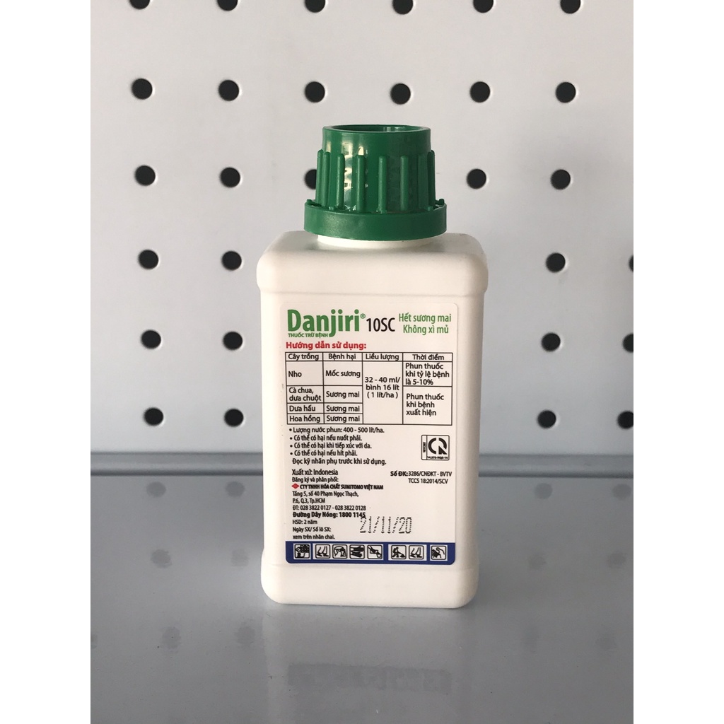 Danjiri 10SC  | Phòng trừ sương mai, xì mủ do nấm Phytophthora