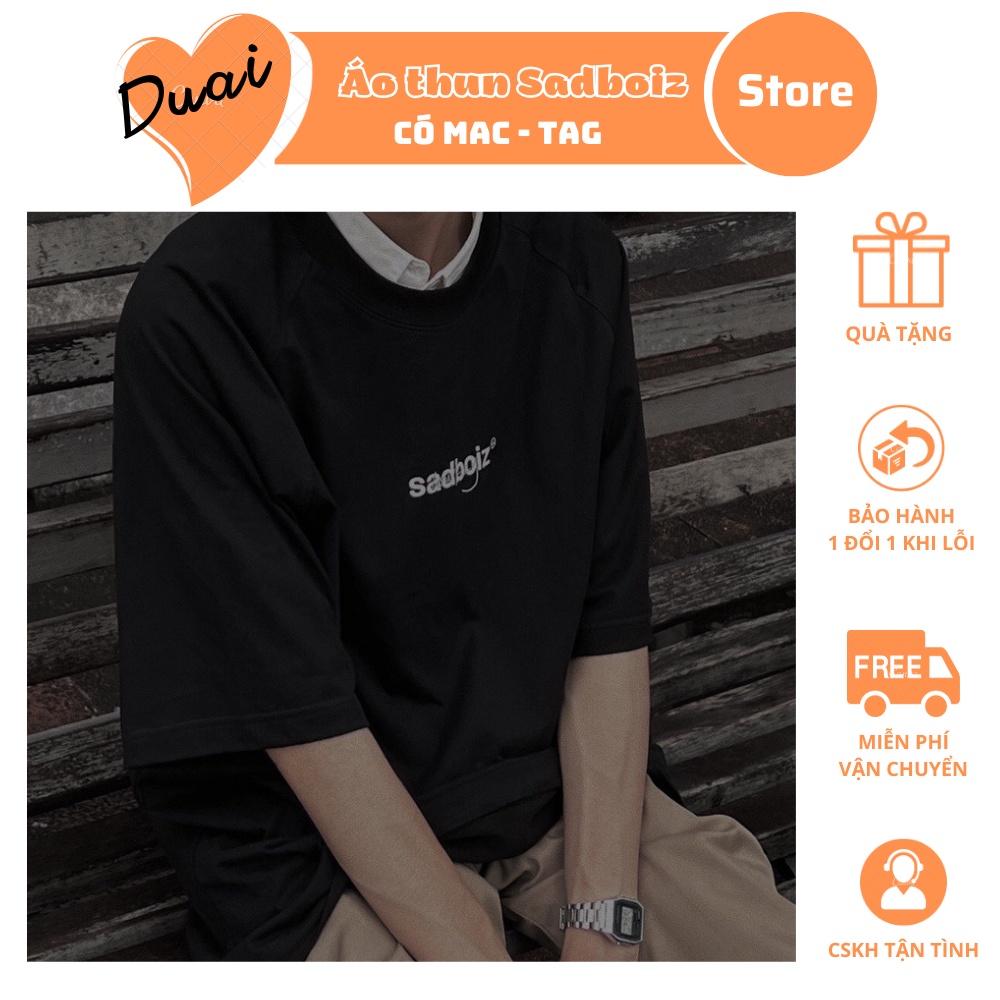Áo thun Local Brand Form Rộng Tay Lỡ DuaiStore - SB03