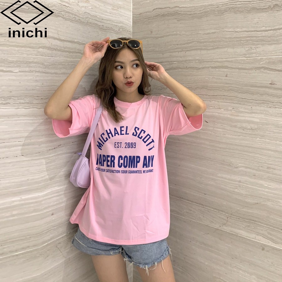 [Mã BMLTM50 giảm đến 50K đơn 99K] Áo thun tay lỡ INICHI A644 form rộng oversize nam nữ áo phông unisex