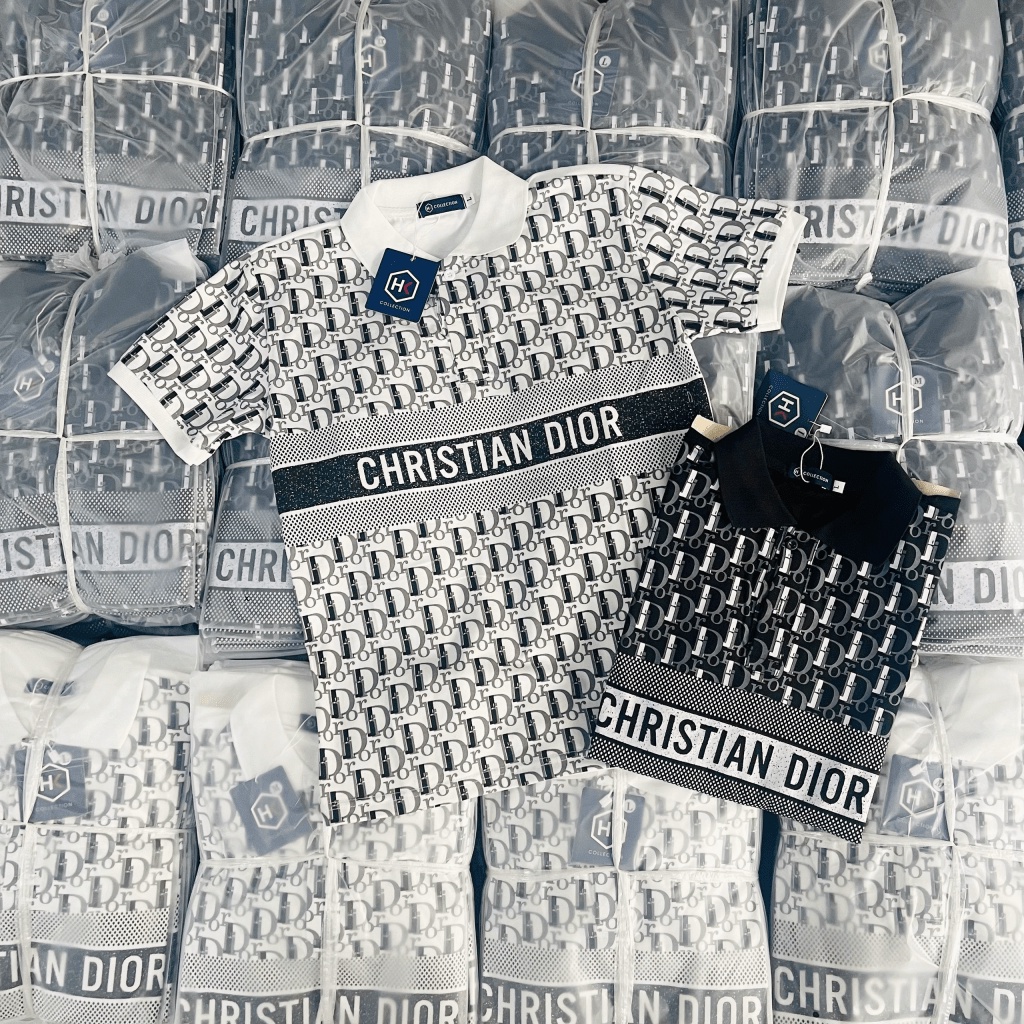 (HCM) ÁO THUN NAM NGẮN TAY - LOGO DIROR THỜI TRANG LUXURY SANG TRỌNG - PHONG CÁCH HOTTREND CHO CÁC BOY PHỐ  HOT NHÂT