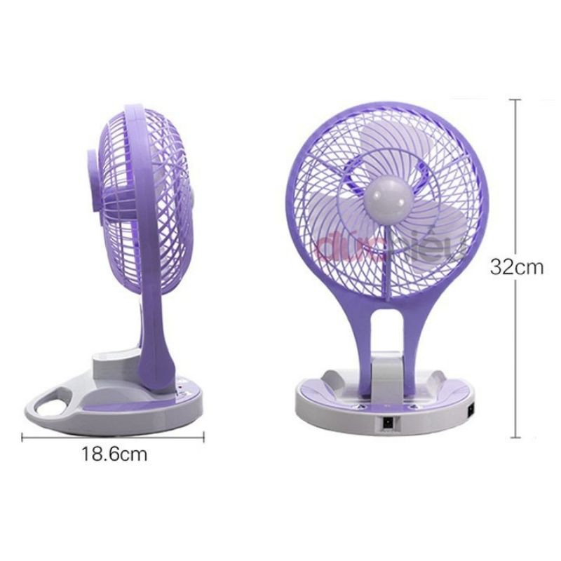 [SIÊU RẺ] QUẠT GẤP TÍCH ĐIỆN MINI FAN JR-5580 CÓ THỂ SẠC HOẶC SỬ DỤNG ĐIỆN TRỰC TIẾP, CÓ ĐÈN SIÊU SÁNG-MÀU NGẪU NHIÊN