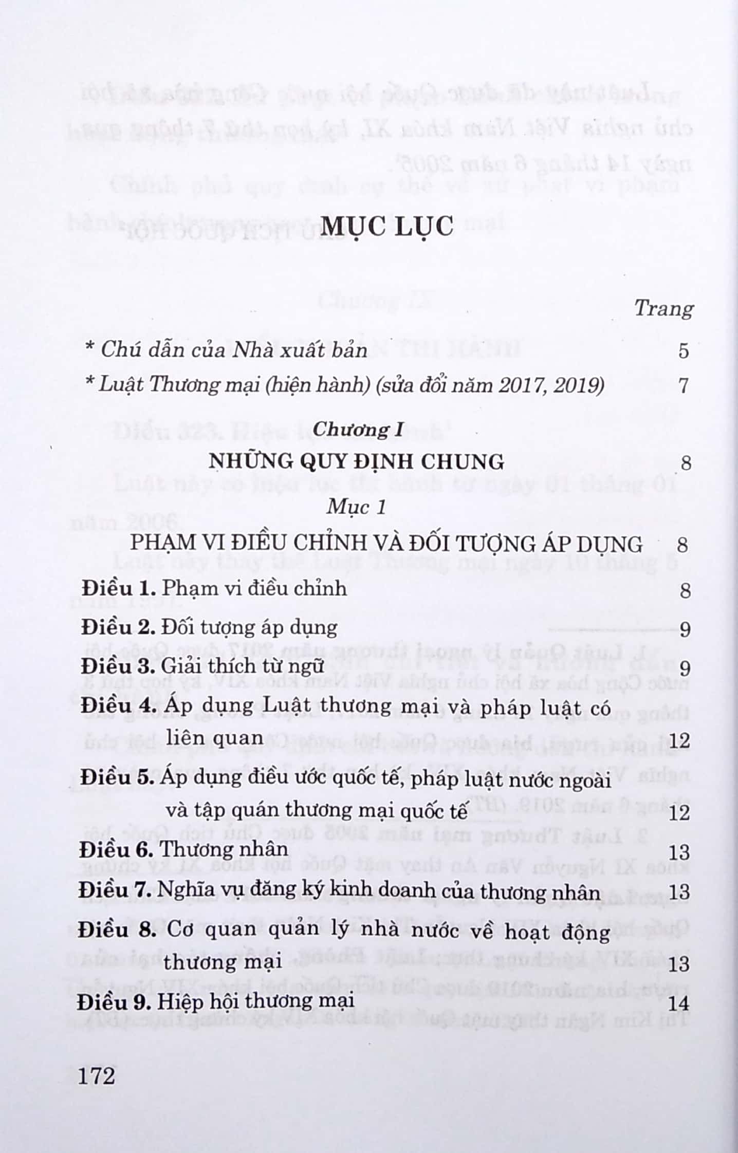 Sách Luật Thương Mại (Hiện Hành) (Sửa Đổi Năm 2017,2019)