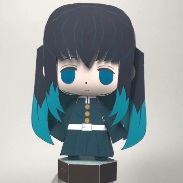 Mô hình giấy anime Hà Trụ Tokitou Muichirou