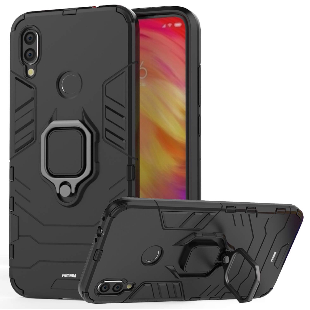 XIAOMI Redmi Redmi Note 7 MAGNETIC Standable RING Ironman Case xiao mi cover
