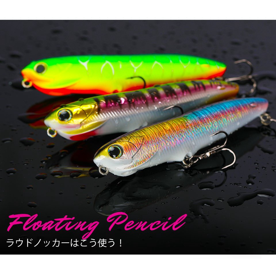 Mồi câu cá giả Pencil Lure TSURINOYA DW91 Walking Dog Hita Lure