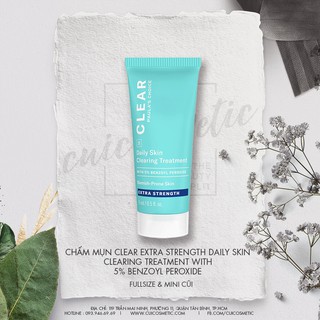 Chấm Mụn Daily Skin Clearing Treatment Benzoyl Peroxide - Kem Chấm Mụn