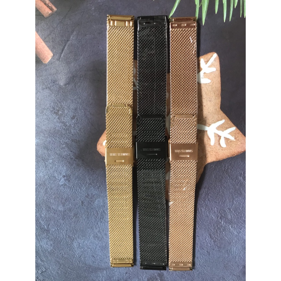 Dây Đồng Hồ Lưới Thép DW không gỉ