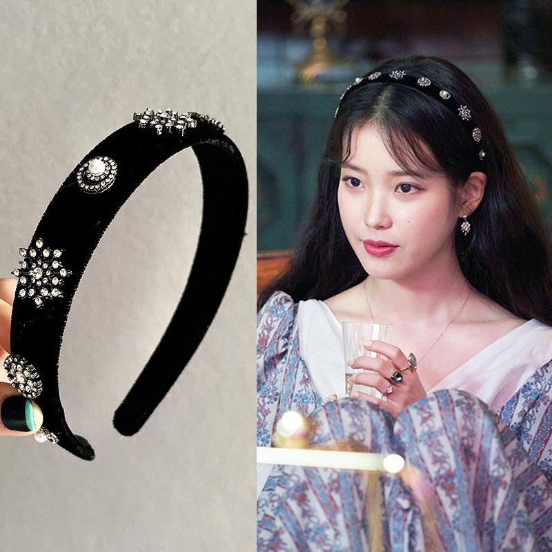(0512) Bờm Tóc Hàn Quốc IU Idol Sang Trọng Thu Hút