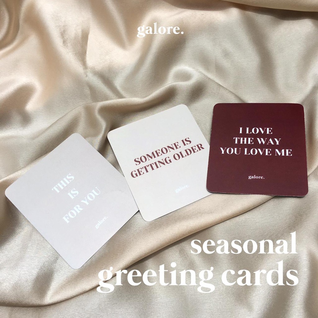 Thiệp Chúc Mừng Mùa Của Galore | Thiệp Chúc Mừng Sinh Nhật