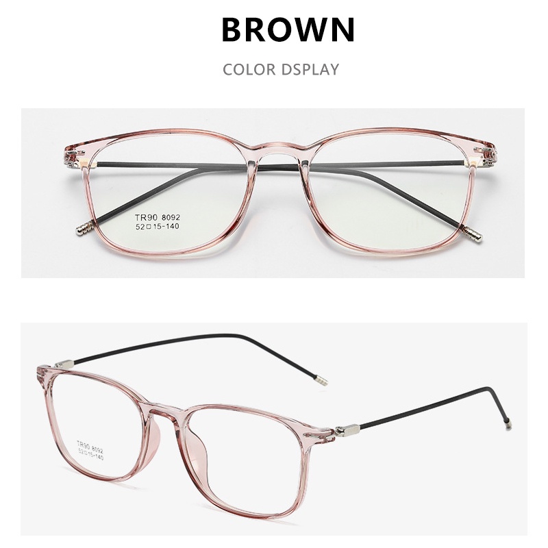 Mắt Kính Nhìn Xa Thời Trang Cho Nam Nữ Grade -50 100 150 200 250 300 350 400 450 500 550 600